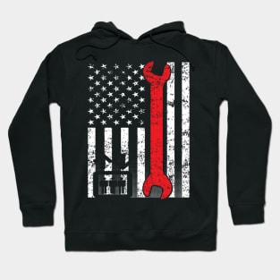 American Elevator Mechanic Hoodie